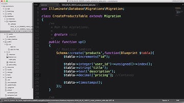 Desarrollo Ecommerce con PHP y Laravel | 17. Crear migraciones