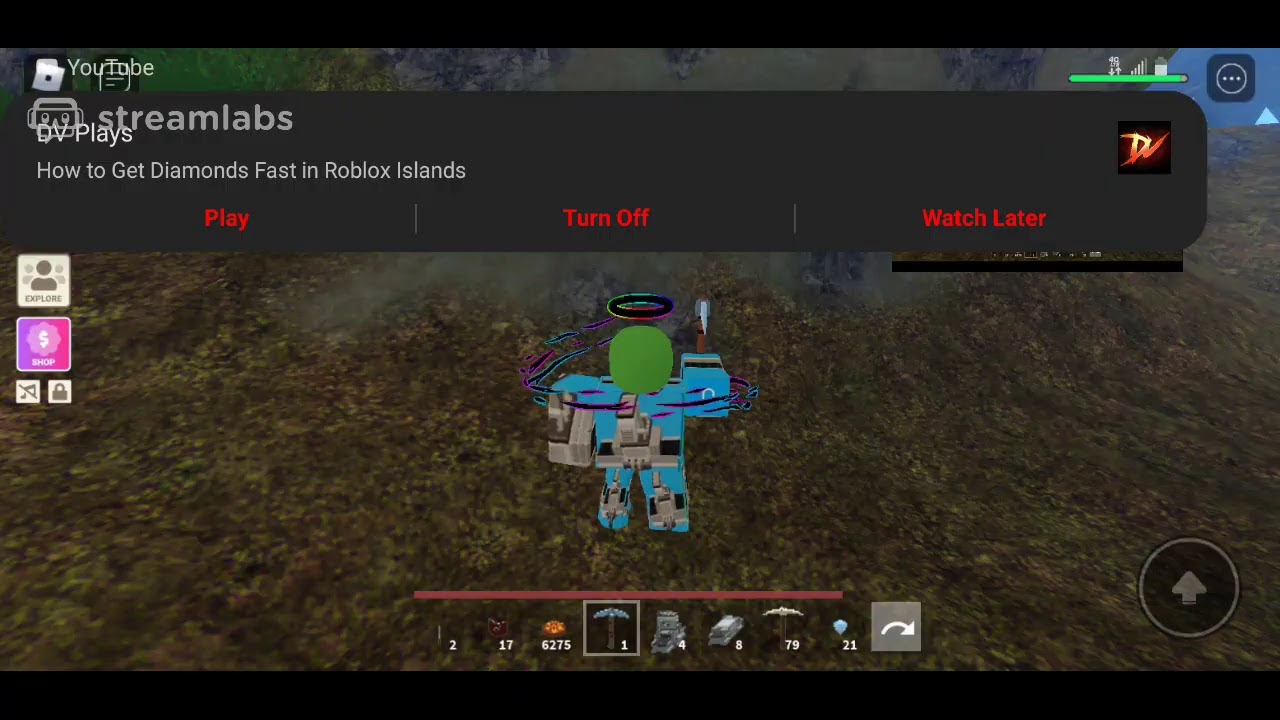 roblox islands diamonds update