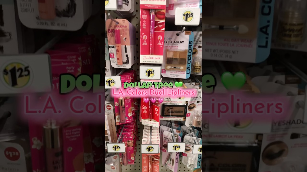 Dollar Tree Finds 💗 #dollartree #makeup #shopwithme #viralmakeup #shoppinghaul
