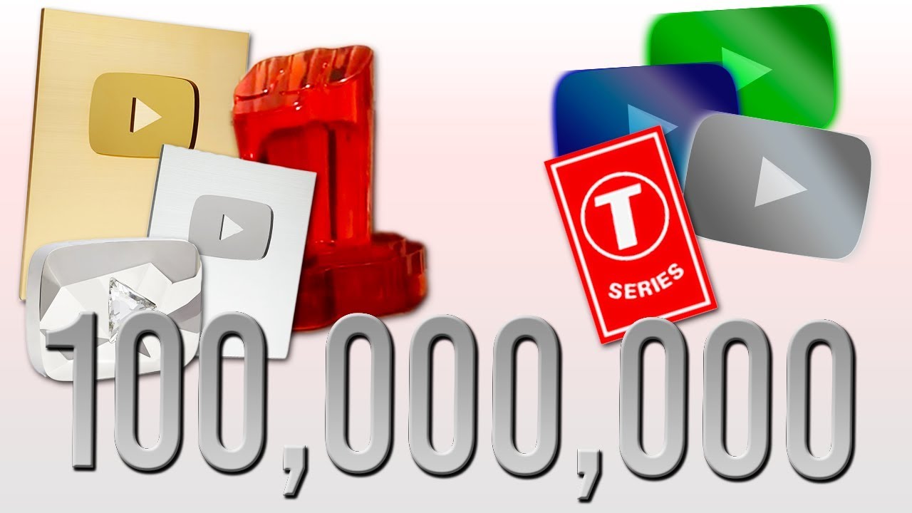 100 Million YouTube Play Button