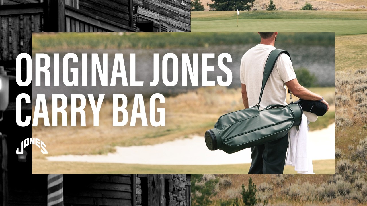 Original Jones Carry Golf Bag Product Walkthrough