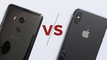 HTC U11 Plus (U11 Plus) versus iPhone X camera shootout