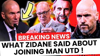 ✅CONFIRMED! This is what Zinedine Zidane said about replacing TEN HAG! ||confirmed #manutdnews #mufc