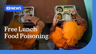 Indonesia's free school meals giving thousands of kids food poisoning | ABC NEWS