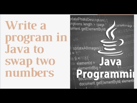Two esay program to swap two numbers (using third variable & without ...