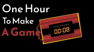 I gave myself 1 hour to make a Game