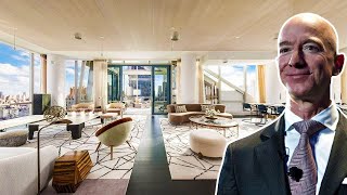 Inside Jeff Bezos' $80 Million Penthouse in New York #jeffbezos #Millionaire #Billionaire #Richest