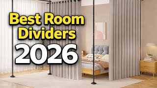 Best Room Dividers 2026: Top 5 Affordable & Stylish Privacy Screens