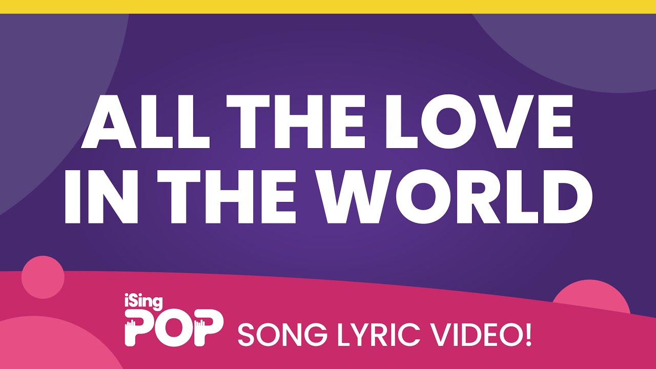 All The Love In The World | Lyric Video - YouTube