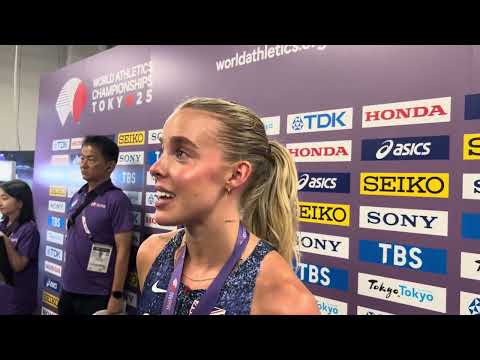 Keely Hodjkinson After 3rd in 800m Final at 2025 Tokyo World Championships