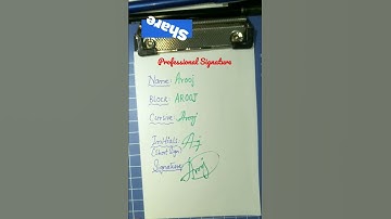 Arooj name Signature style #youtubeshorts #youtube #ytshorts