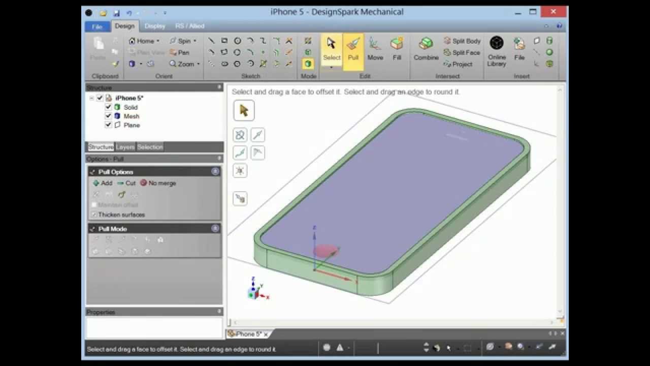 Free 3D CAD Modelling Using DesignSpark Mechanical : 4 Steps - Instructables