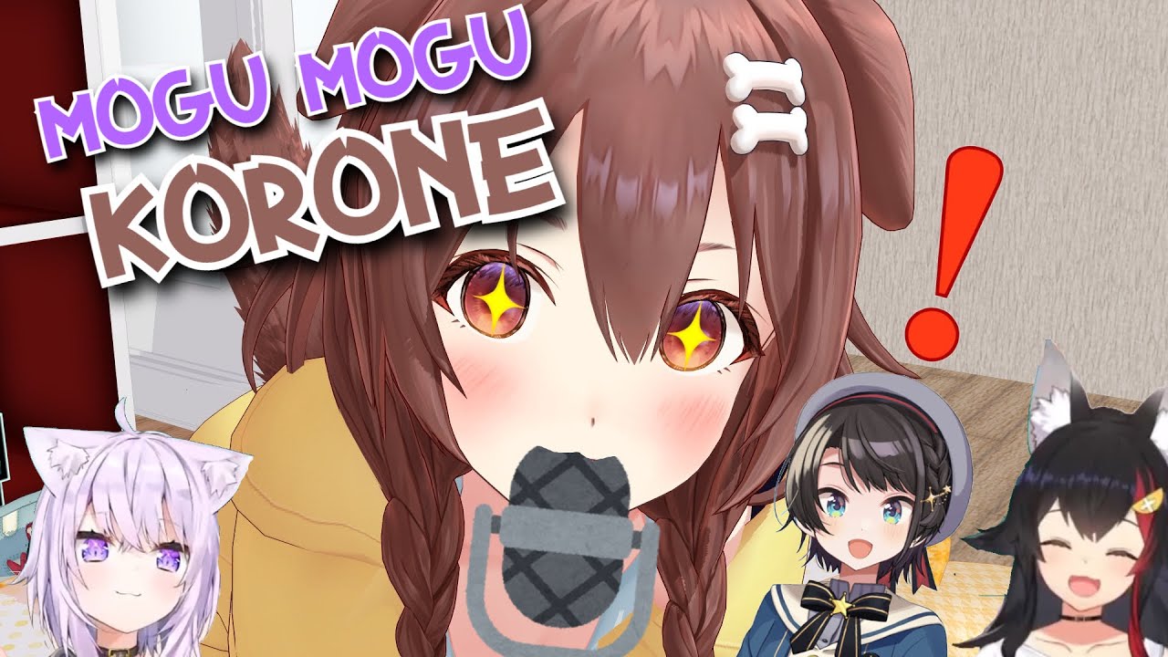 Korone Would Totally Devour a Microphone Without Hesitation [Eng Sub/Hololive]