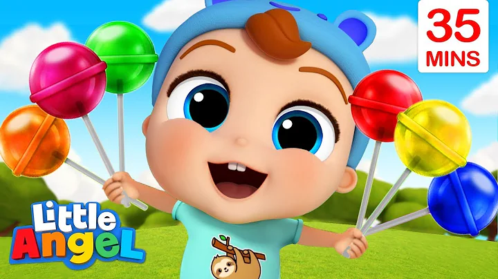 Finger Family Song With Colorful Lollipops and more Kids Songs By@hooplakidz on @NurseryRhymeStreet