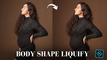 Transform Your Maternity Clients into Models - Body Shape | Liquify Photoshop Tutorial 2024