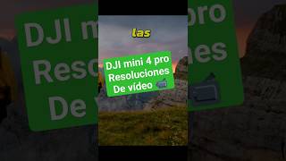 DJI mini 4 pro Calidad y resolución del vídeo de la cámara #djimini4pro Colombia