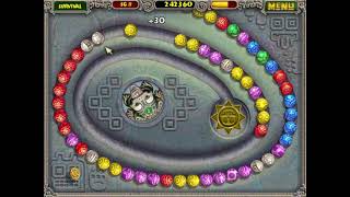 Zuma Deluxe - Survival - When Spiral Attack