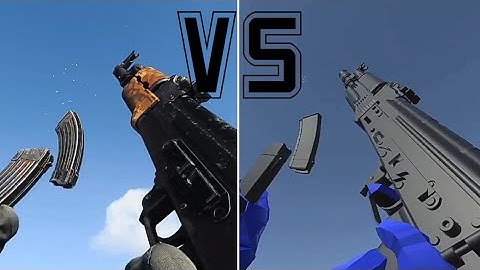 AK47/AK102 | COD:MW VS RAVENFIELD | COMPARISON