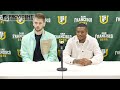 MBB | USF vs. Portland Postgame w/ Khalil Shabazz & Toni Rocak