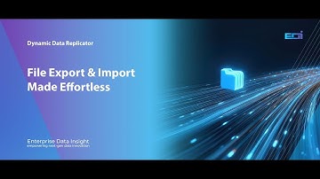 Dynamic Data Replicator (DDR) for SAP – File Export & Import