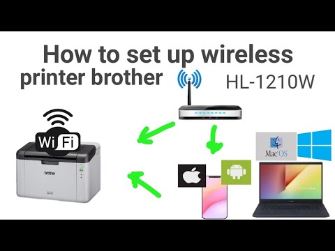 driver brother hl-1210w  Update  set up wifi brother HL-1210W วิธีการติดตั้งเครื่องปริ้นเตอร์บราเดอร์ รุ่น HL-1210Wแบบไวร์เรสwireless