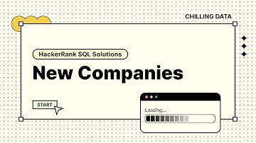 해커랭크 SQL 문제풀이 New Companies