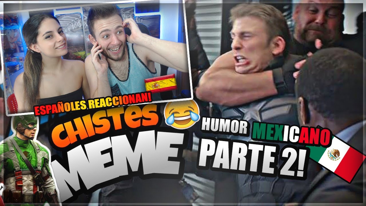 🇪🇸ESPAÑOLES REACCIONAN al CAPITÁN AMÉRICA LATINO contando CHISTES! PARTE 2! | HUMOR MEXICANO🇲🇽😂
