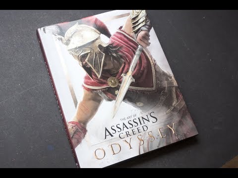 The Art of Assassin's Creed Odyssey (book flip)