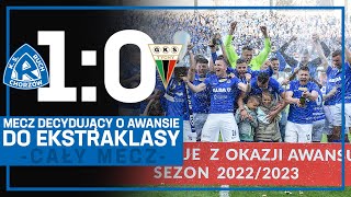 CAŁY MECZ: Ruch Chorzów 1-0 GKS Tychy (03.06.2023)
