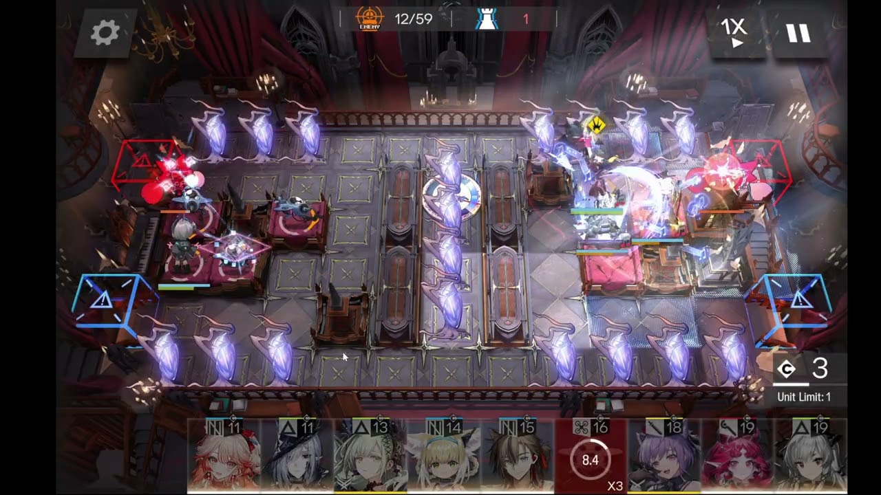 Arknights SS-EX-3 CM Ave Mujica + Raidian