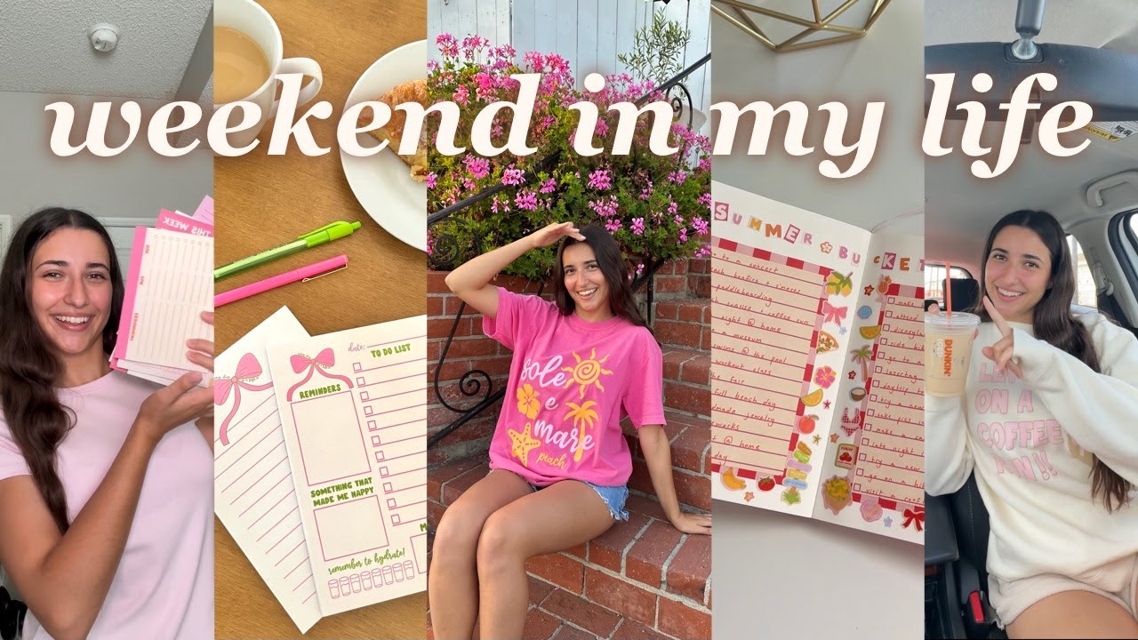 a cozy weekend in my life *cooking at home, journaling, small business unboxings, coffee run*