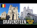 Gravensteen castle belgium ghent virtual tour 2023  explore with farukh