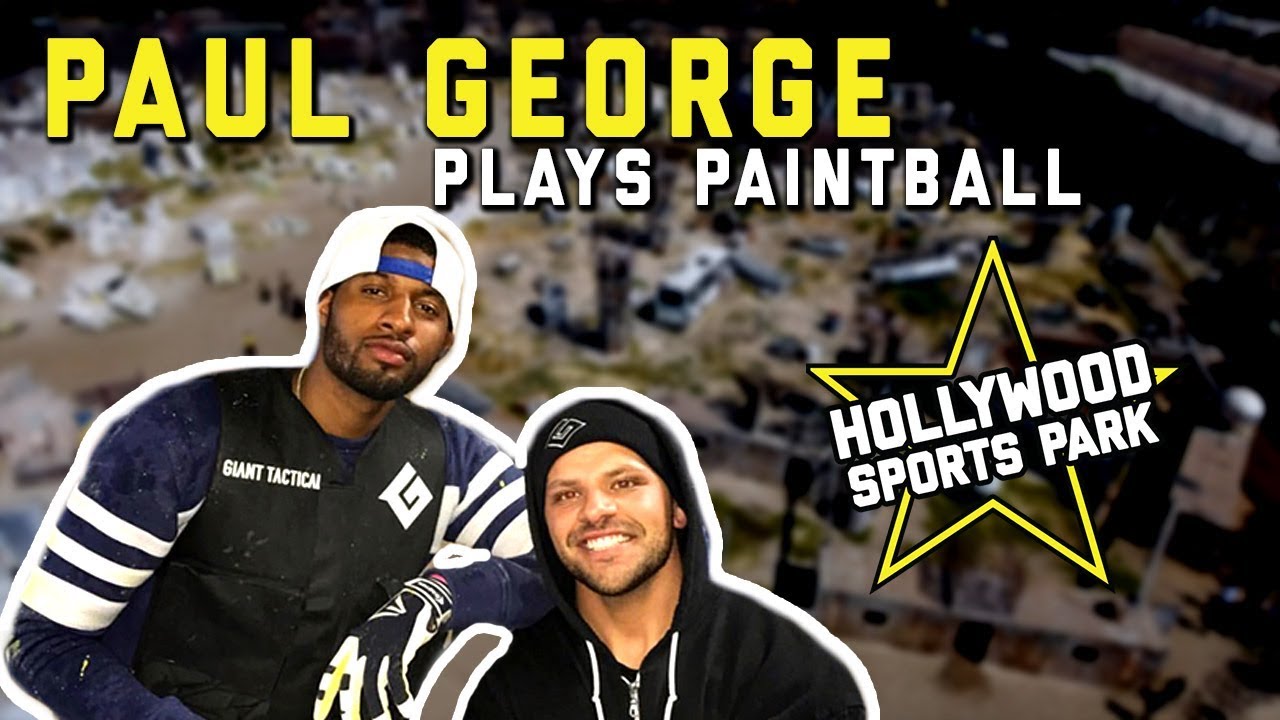 Paul plays paintball at Hollywood Sports Bear Degidio YouTube