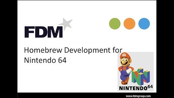 Programming for Nintendo 64 with FDM