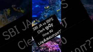 SBI JA vs IBPS Clerk exam ஒரே time ல try பண்ணலாமாsbi ja ibps clerk bank exam