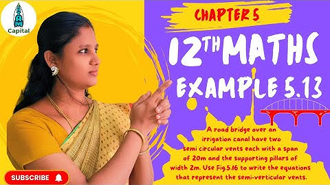 Class 12 Maths Chapter5 Example 5.13 Two Dimensional Analytical Geometry Example5.13 12th Math Ex5.1