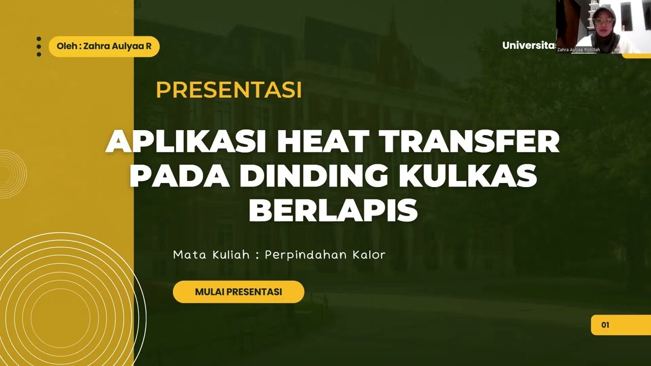 Analisisi Heat Transfer Pada Kulkas - Zahra Aulyaa Rizkillah (2406436764)