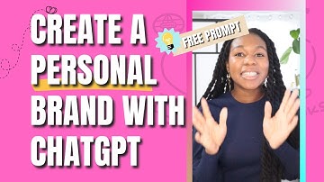 Best ChatGPT Prompt to Build Your Personal Brand. Step-by-Step Walkthrough and Tutorial.
