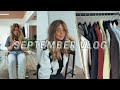 SEPTEMBER VLOG: HAIR SALON + INFLUENCER LIFE + ZARA + TOPSHOP HAUL