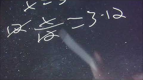 MAT 0018 3.5 Pre-Algebra myopenmath: Solving Eq