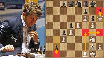 Best Move of The Match | Anand vs Carlsen 2013. | Game 9