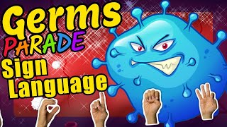 Famous Germs and Viruses Teaching American Sign Language ASL Educational Video for Kids Wealth