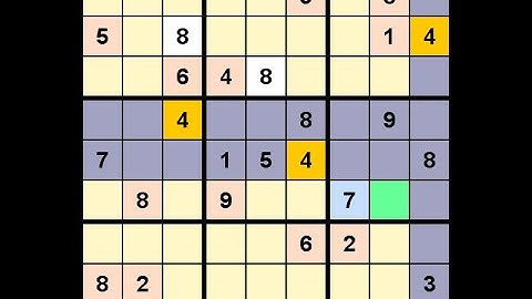 How to Solve Washington Times Sudoku Difficult August 5, 2021