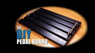 Cheap DIY Pedal board