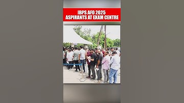 IBPS AFO 2025 Exam Day Vibes | Exam Analysis #IBPSAFO2025 #IBPSAFOPrelims2025 #ExamAnalysis #Shorts