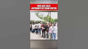 IBPS AFO 2025 Exam Day Vibes | Exam Analysis #IBPSAFO2025 #IBPSAFOPrelims2025 #ExamAnalysis #Shorts