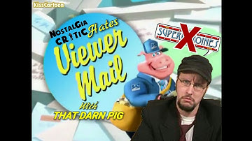 Nostalgia Critic Hates Viewer Mail Time with THAT DARN PIG!!!