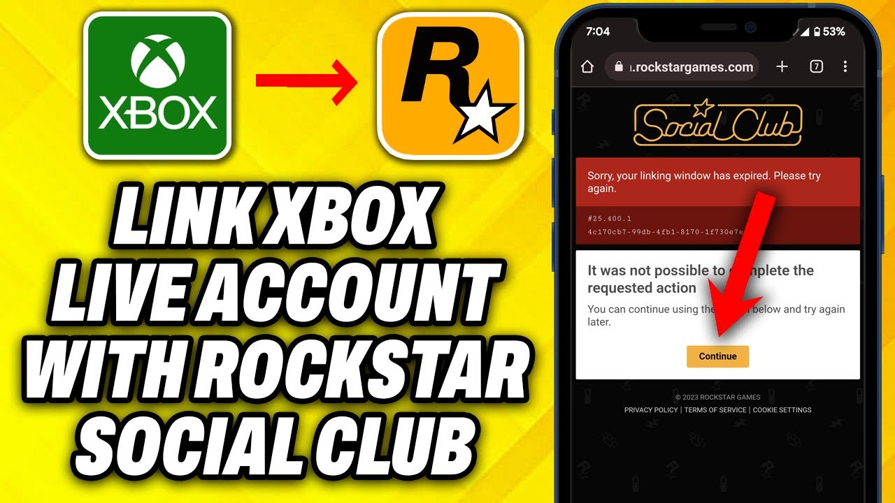 How To Link Xbox Live Account With Rockstar Social Club (2025) - YouTube