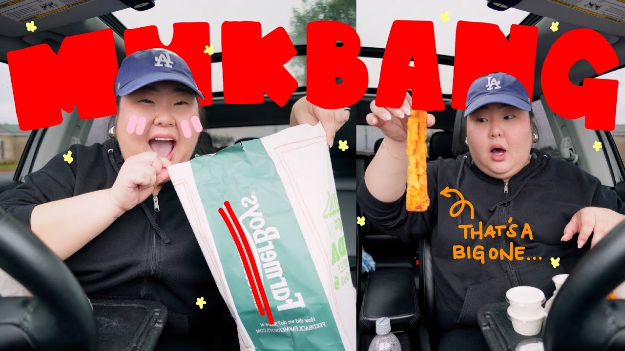 FARMER BOYS MUKBANG 먹방 Chicken Sandwich, HUGE ZUCCHINI FRIES, BEST WRAP?! | Goodbye 20s