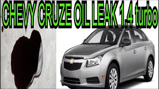 Chevy Cruze 1.4 turbo oil leak fix. Cpasv seal replacement. (Common problem)
